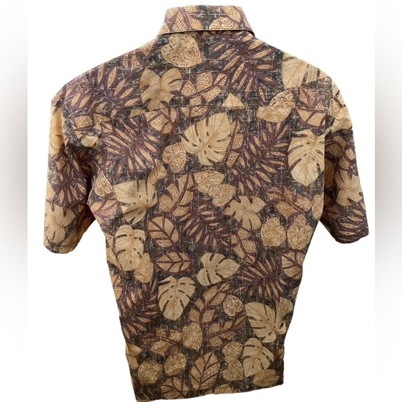 TORI RICHARD Aloha Hawaiian Tropical Collared Shirt Men S Small - Picture 3 of 6